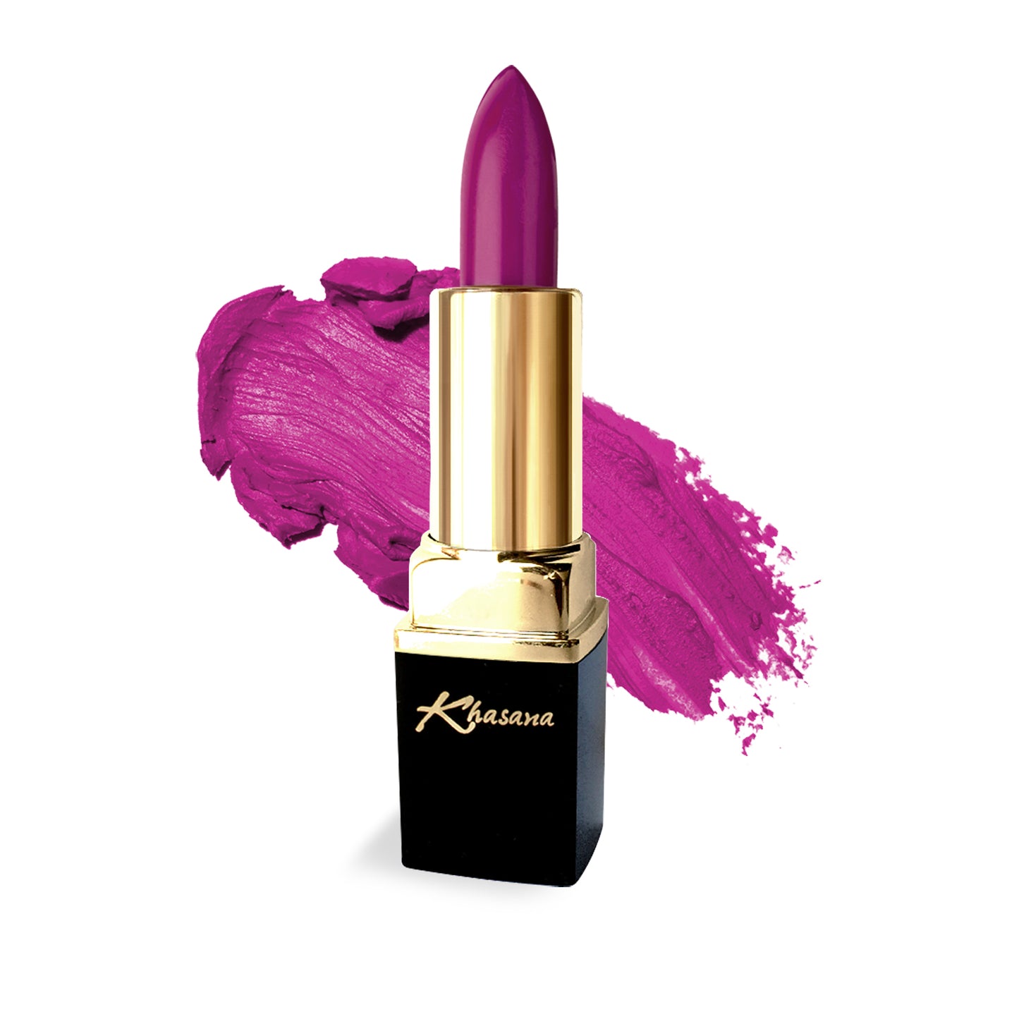 "Experience creamy luxury with Khasana's Best Lipstick, offering a blend of elegance and hydration." Matte Color# 145