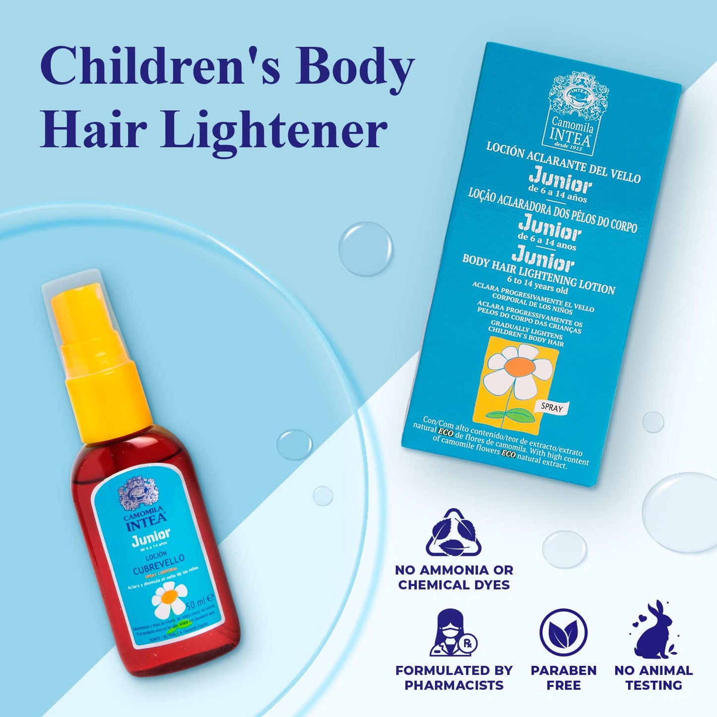 Intea Chamomile Kids Body Hair Lightener