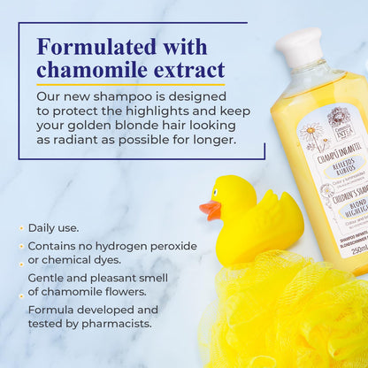 Intea Chamomile Kids Shampoo for Blonde Highlights