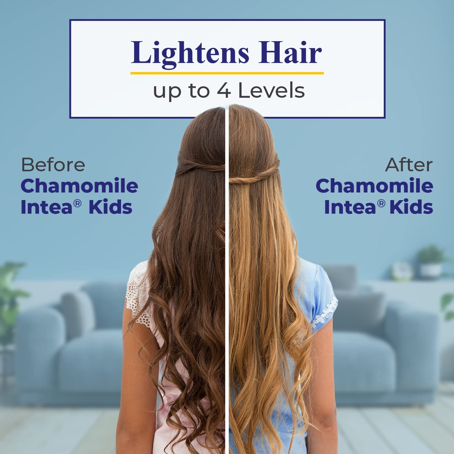 Chamomile Intea Hair Lightener For Kids- 2Pack