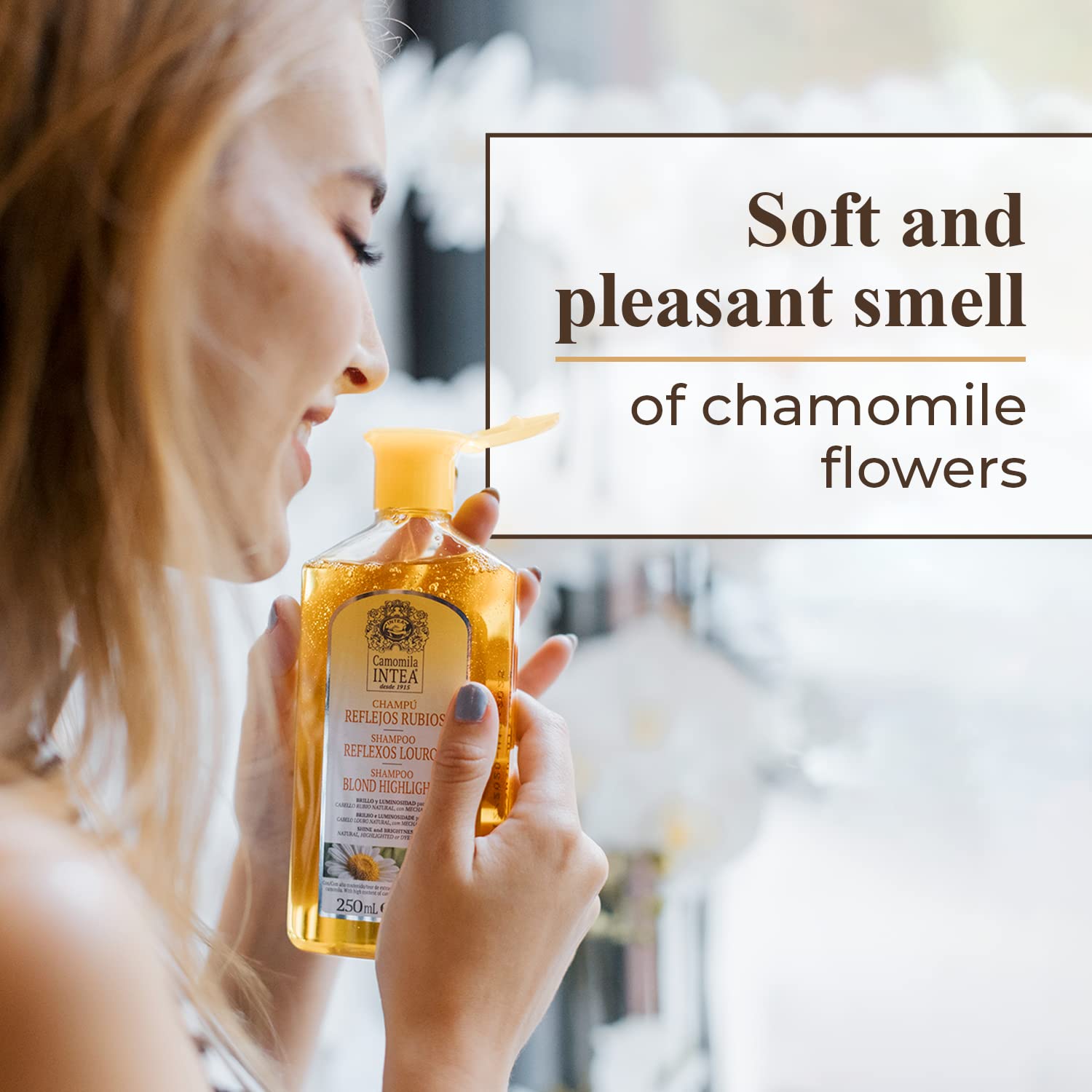 Intea Chamomile Shampoo flower extract