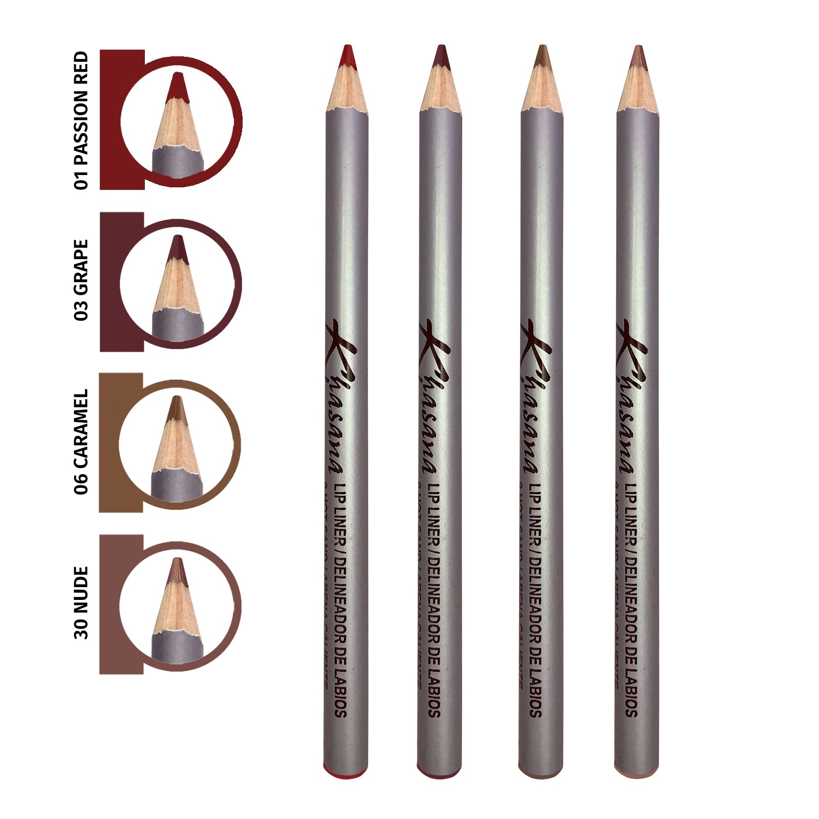 "Khasana's Creamy Best Lip Liner Pencil: Achieve flawless lip definition effortlessly." Milan