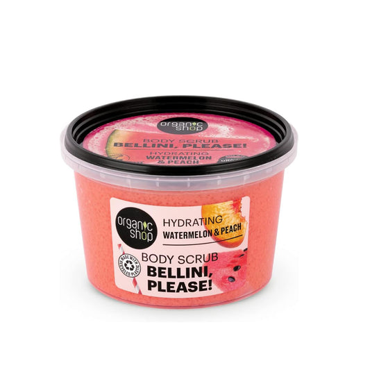 Organic Shop Watermelon & Peach Body Scrub