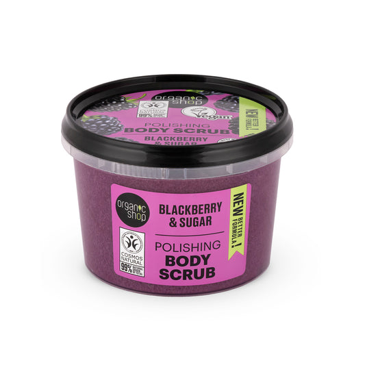 Organic Shop Blackberry and Sugar Polishing Body Scrub