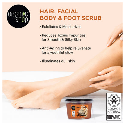 Organic Shop Vanilla & Chocolate Body Scrub