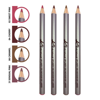 "Khasana's Creamy Best Lip Liner Pencil: Achieve flawless lip definition effortlessly." Venice