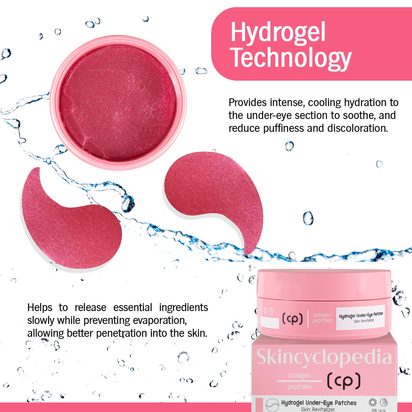 Peptides stimulating collagen production for firmer skin.