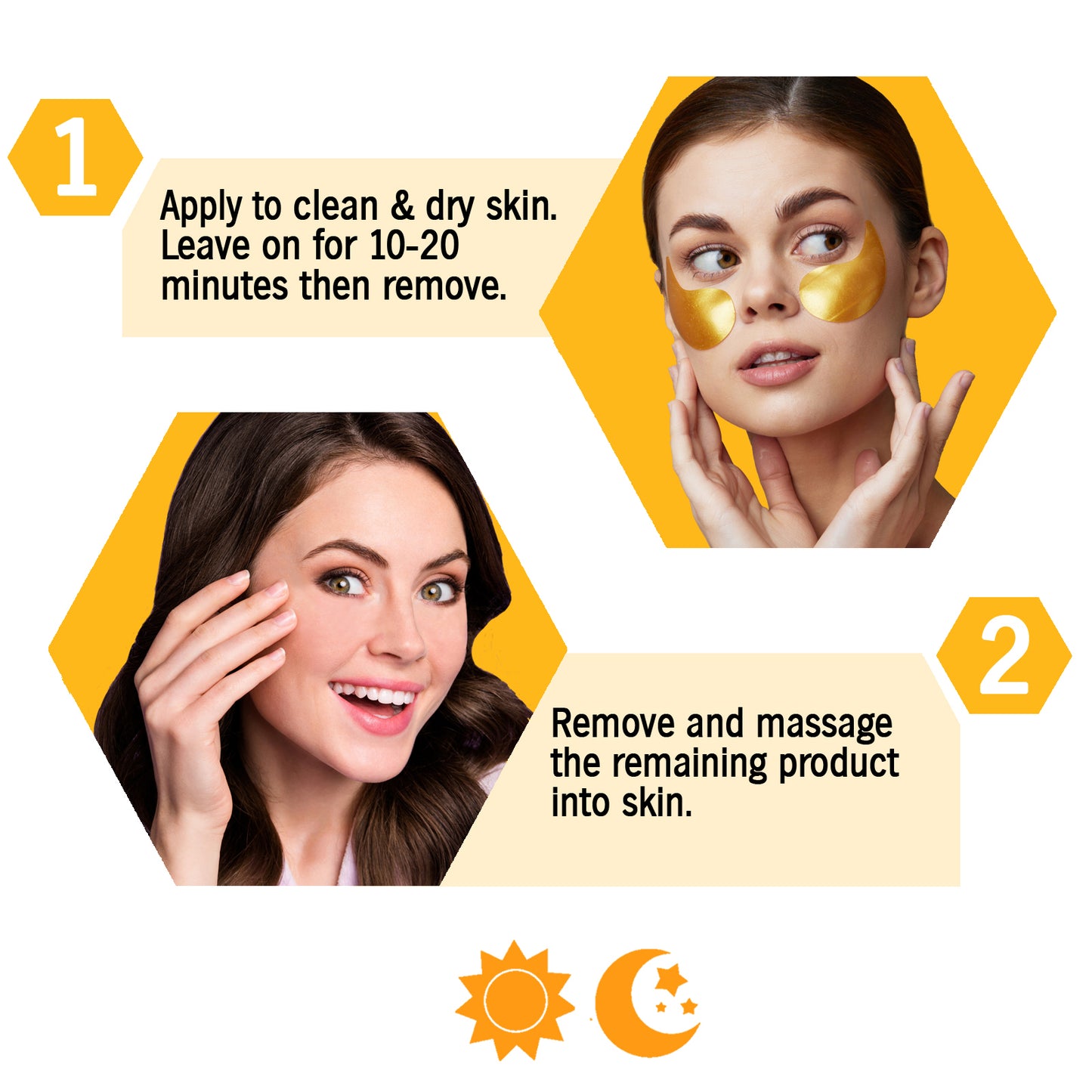 Vitamin C Face Serum + 3 Hydrogel Eye Patches