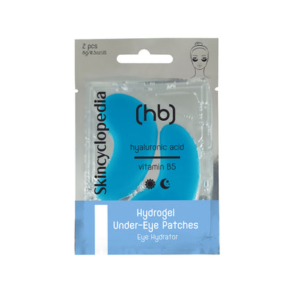 Hydrogel Under Eye Patches - Hyaluronic Acid+Vitamin B5. 3Pack