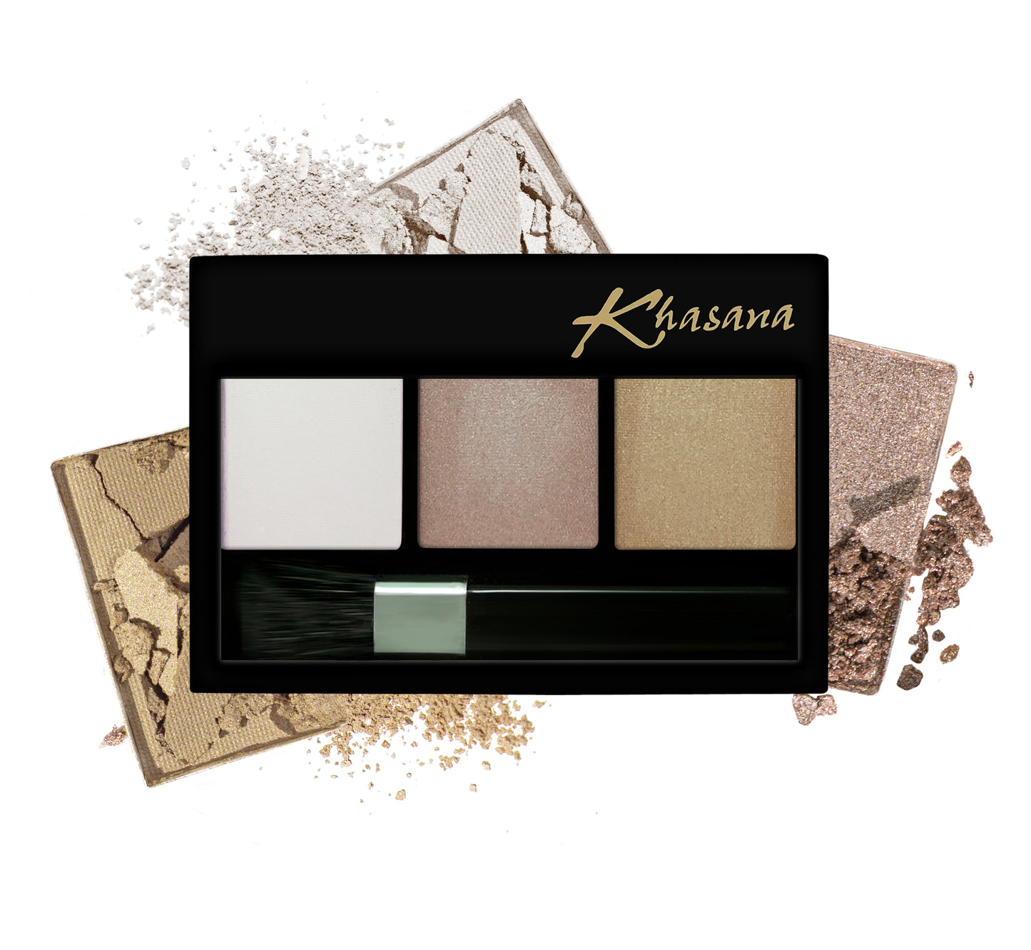 "Khasana's Highlighter Makeup: Illuminate your features with our radiant highlighter." Highlighter