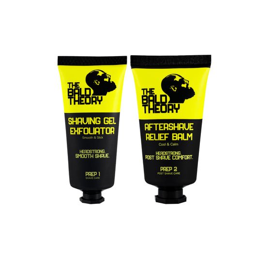 The Bald Theory Shaving Gel & Aftershave