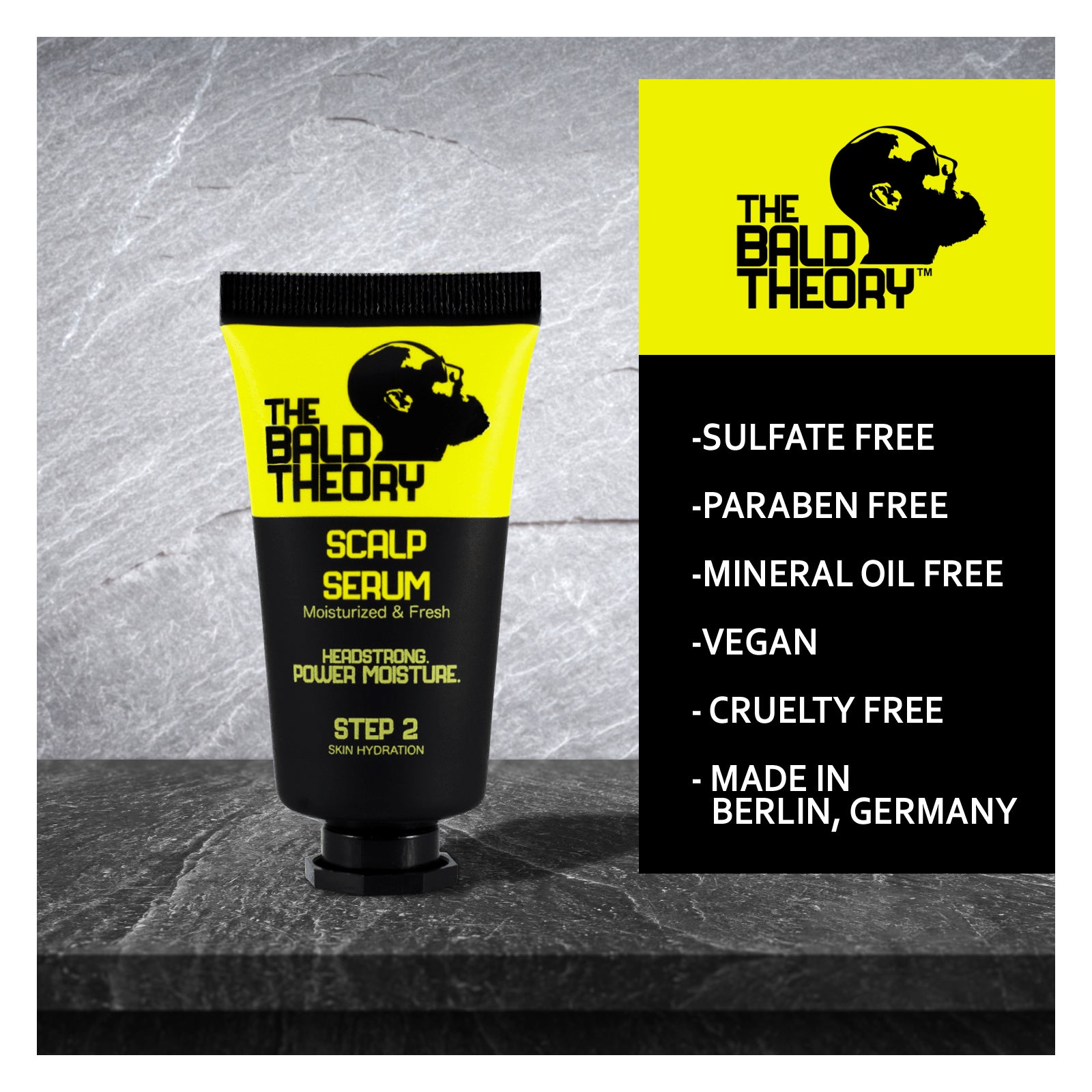 The Bald Theory Scalp Serum cruelty free